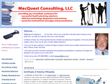 Tablet Screenshot of macquest.com